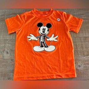 Mickey skeleton tee